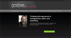 Desktop Screenshot of gosbee.ca